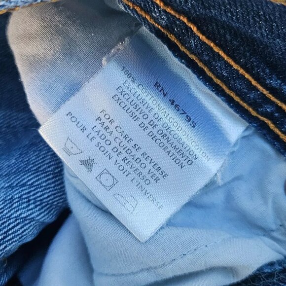 Rocawear Boys Shorts Blue Cotton Denim Shorts Cargo Shorts Size 7X Authentic B - Picture 8 of 8